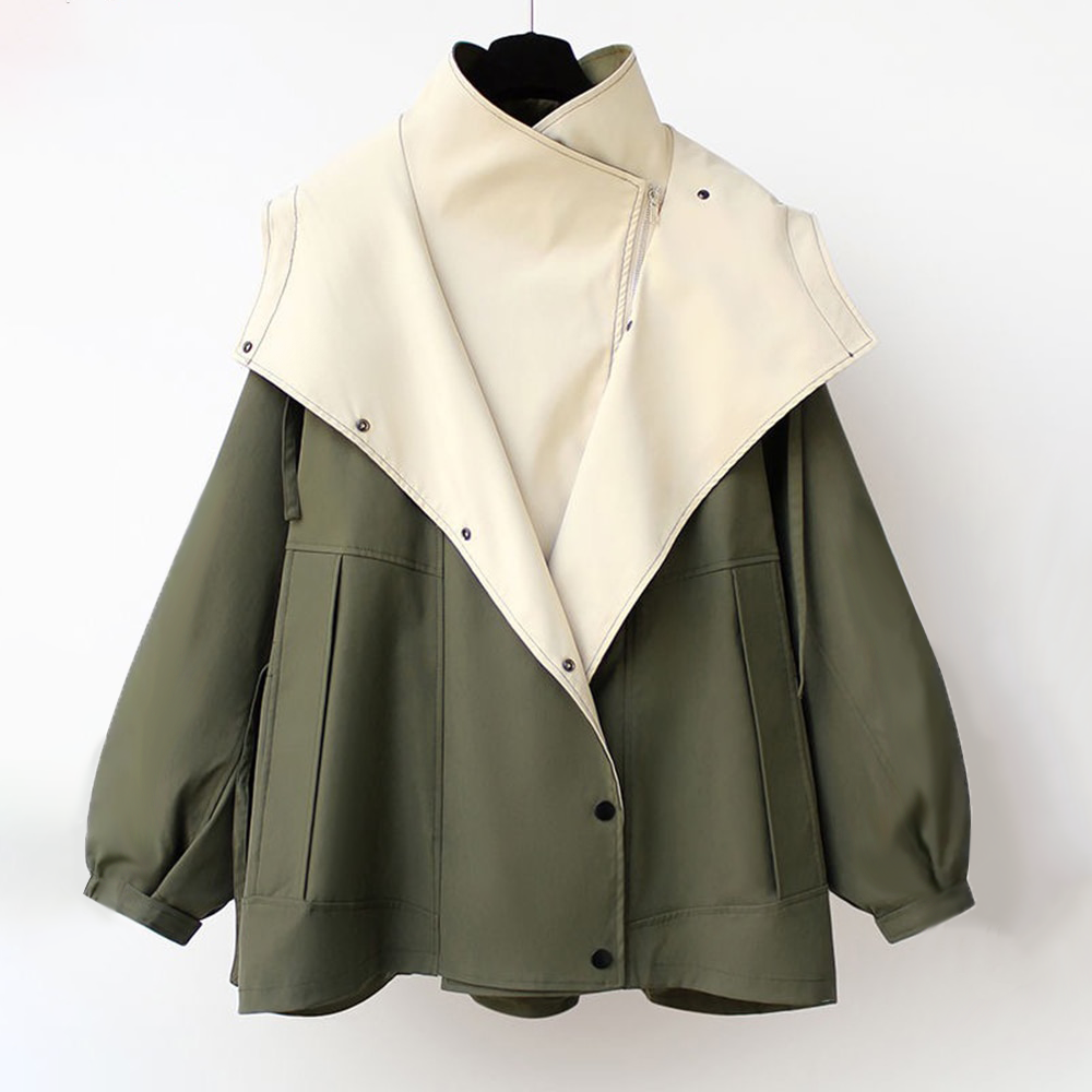 Chic Women's Windproof Jacket - Weather-Resistant Design