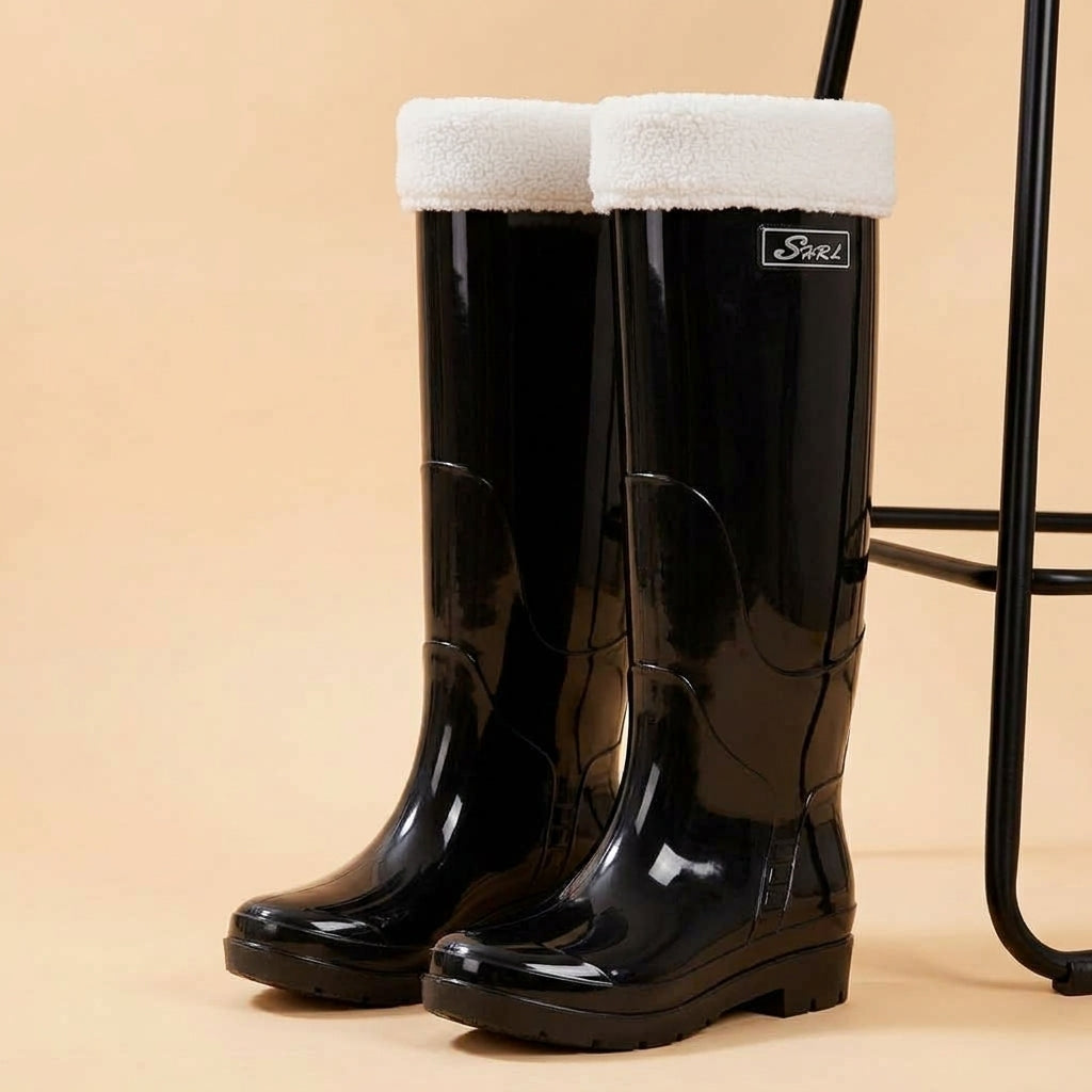 Ladies' Knee-High Rain Boots