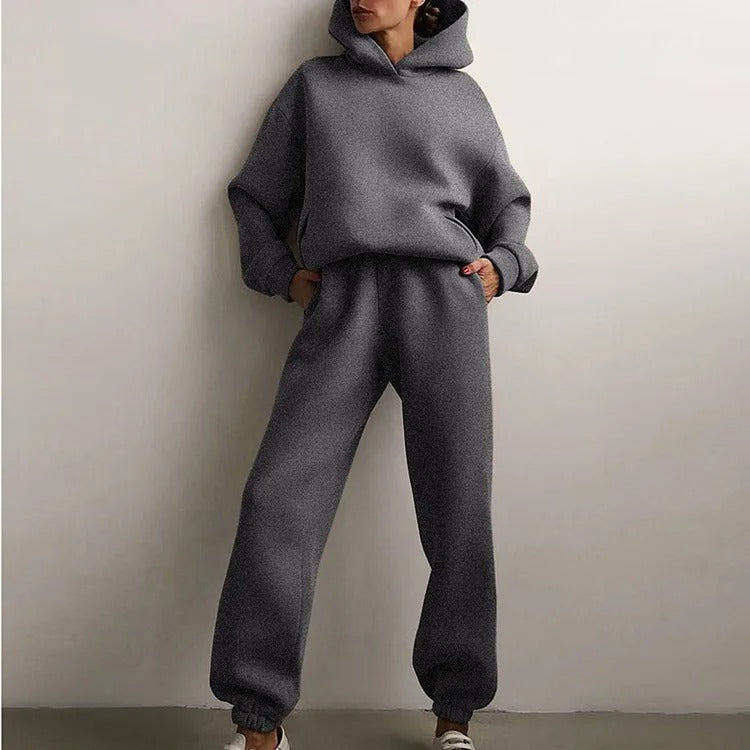 Women's Hoodie and Joggers Set - Two-Piece Outfit