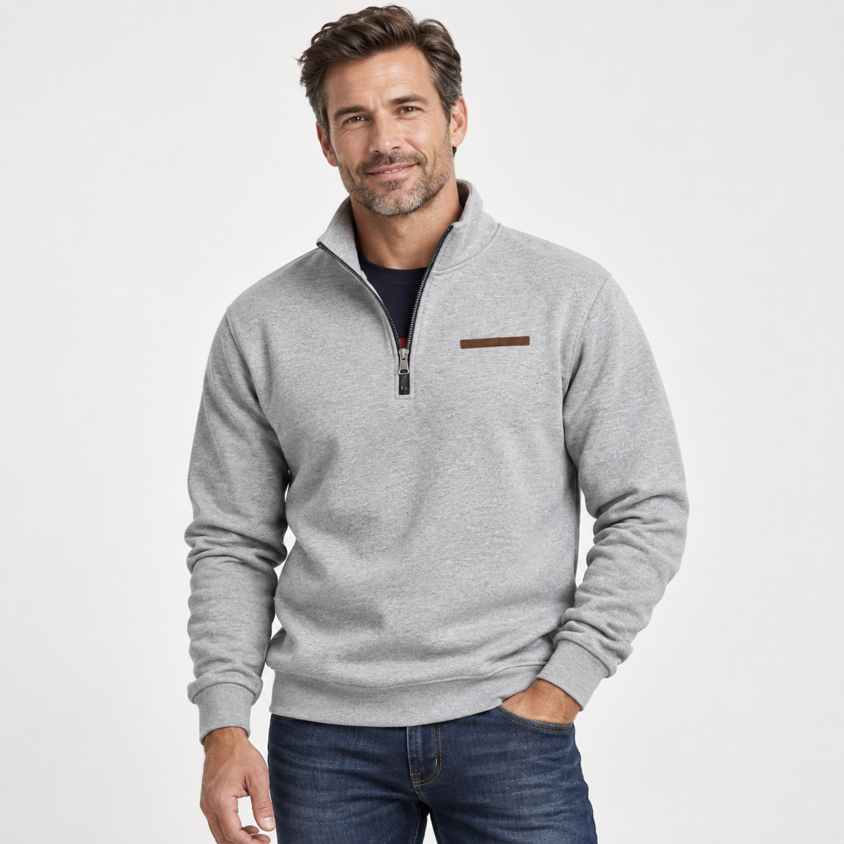 Fabian Quarter-Zip Jumper