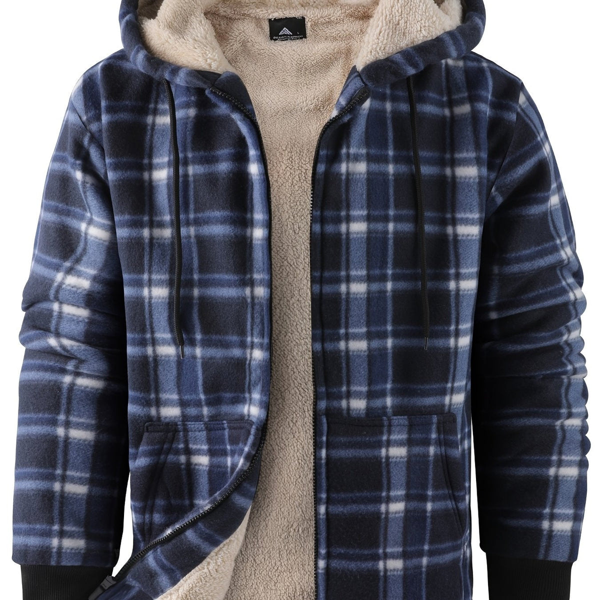 Colton | Sherpa-Lined Hooded Shirt Jacket