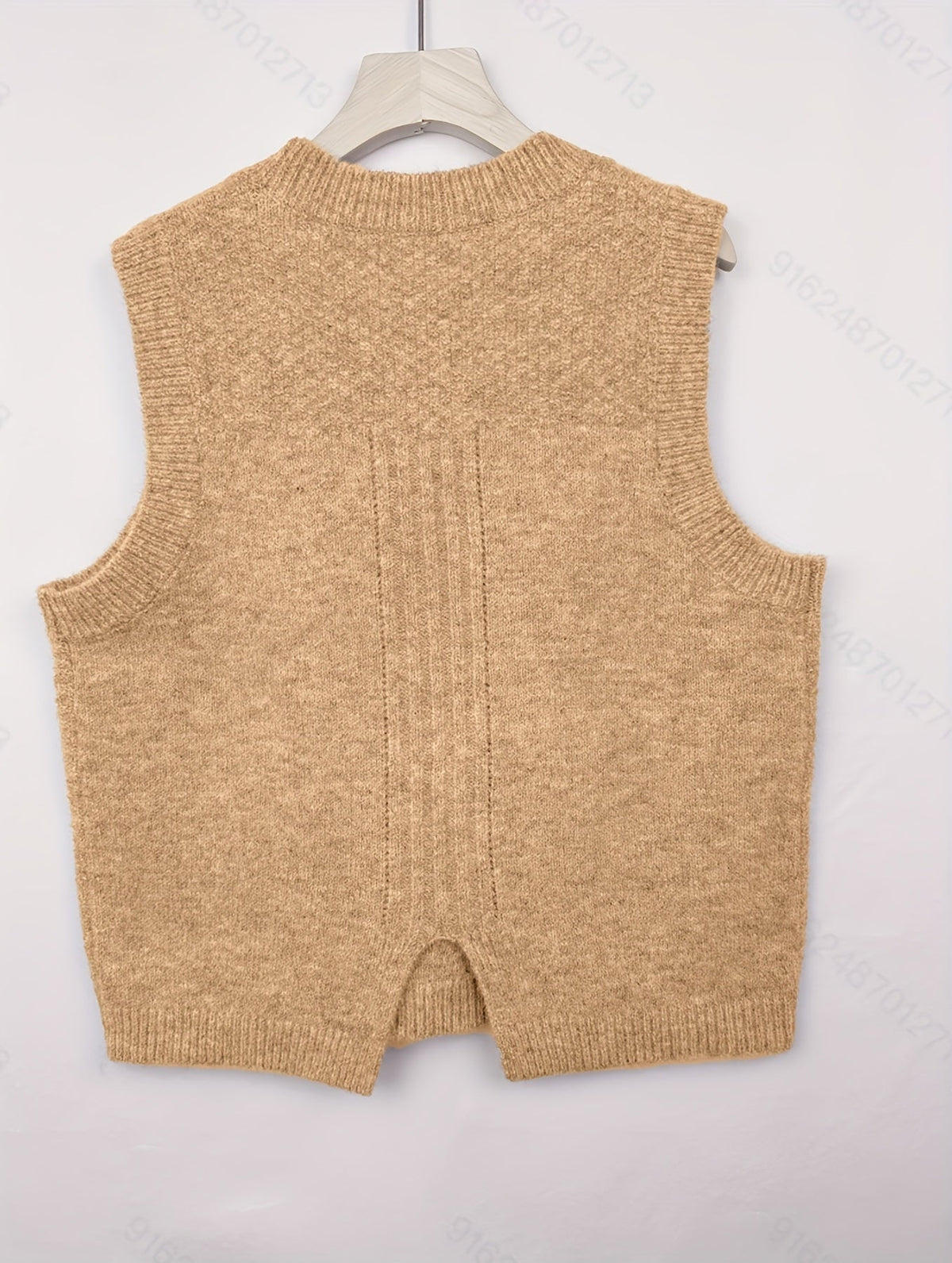 Eliza | Knit Cable Vest