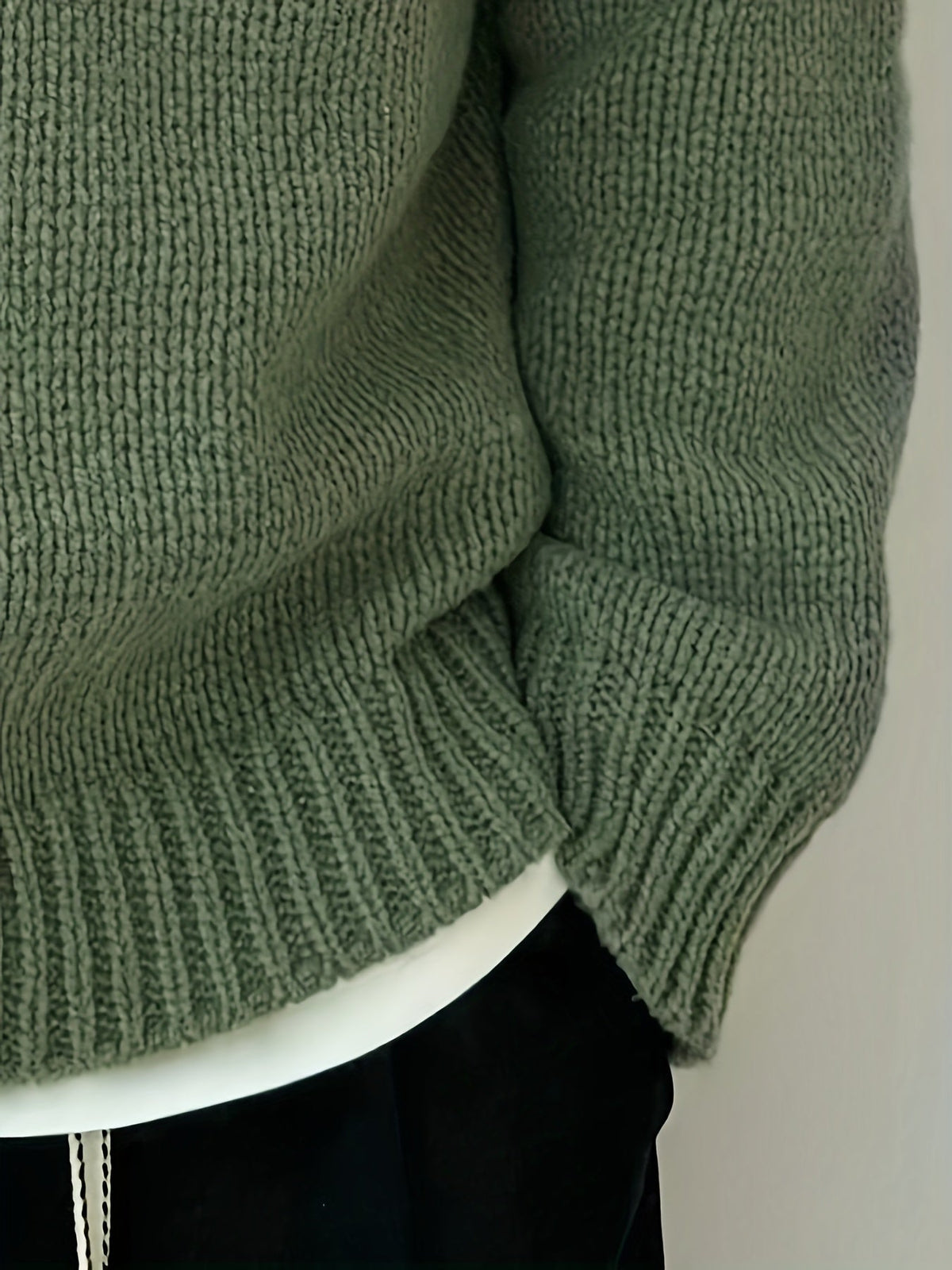 Emory | Casual Drop-Shoulder Knit Sweater