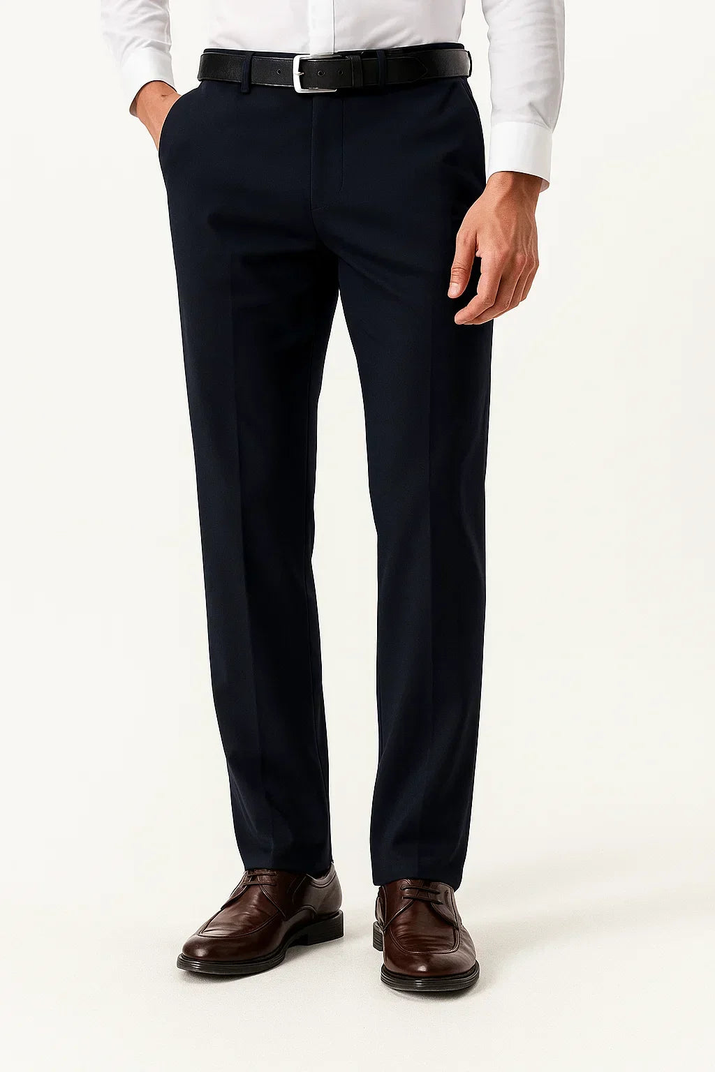 Men's Stretch Trousers ExecFlex Comfortable Fit Soft Fabric