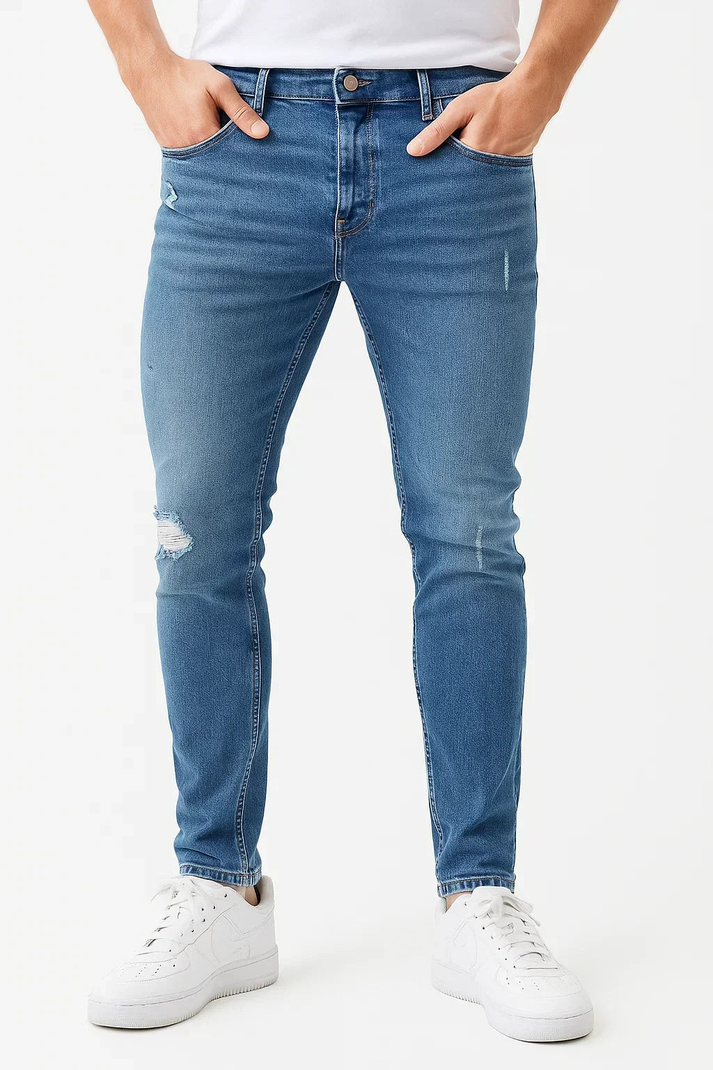 Men's Slim Fit Stretch Denim Jeans