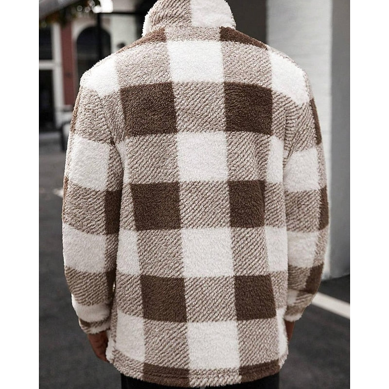 Bruno | Cozy Checked Jacket