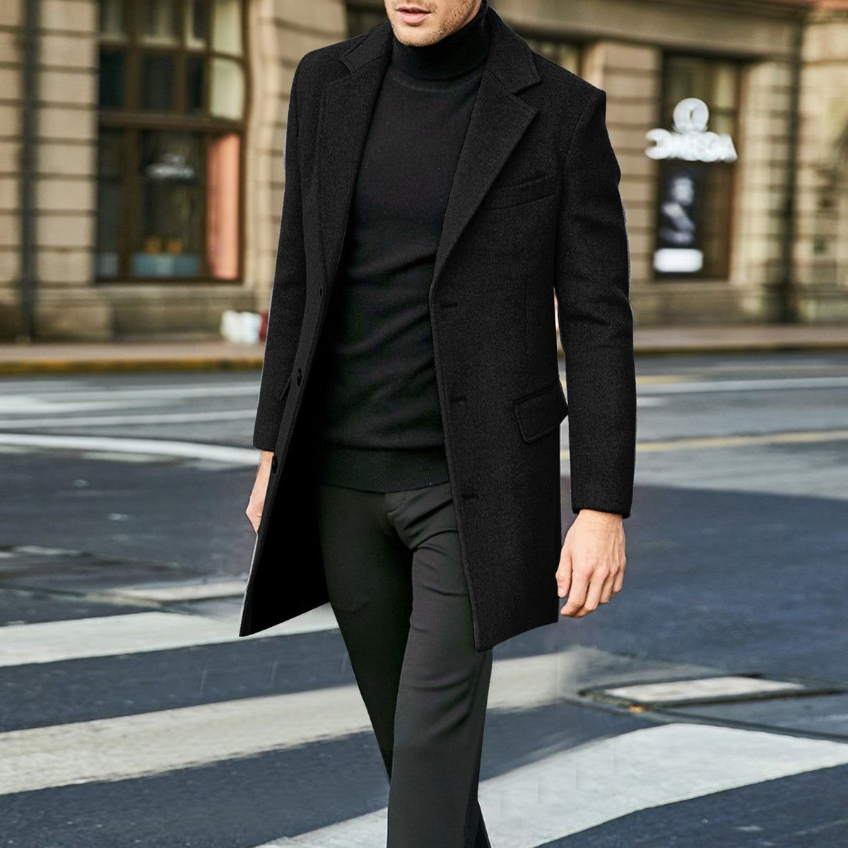 Woollen Trench Coat