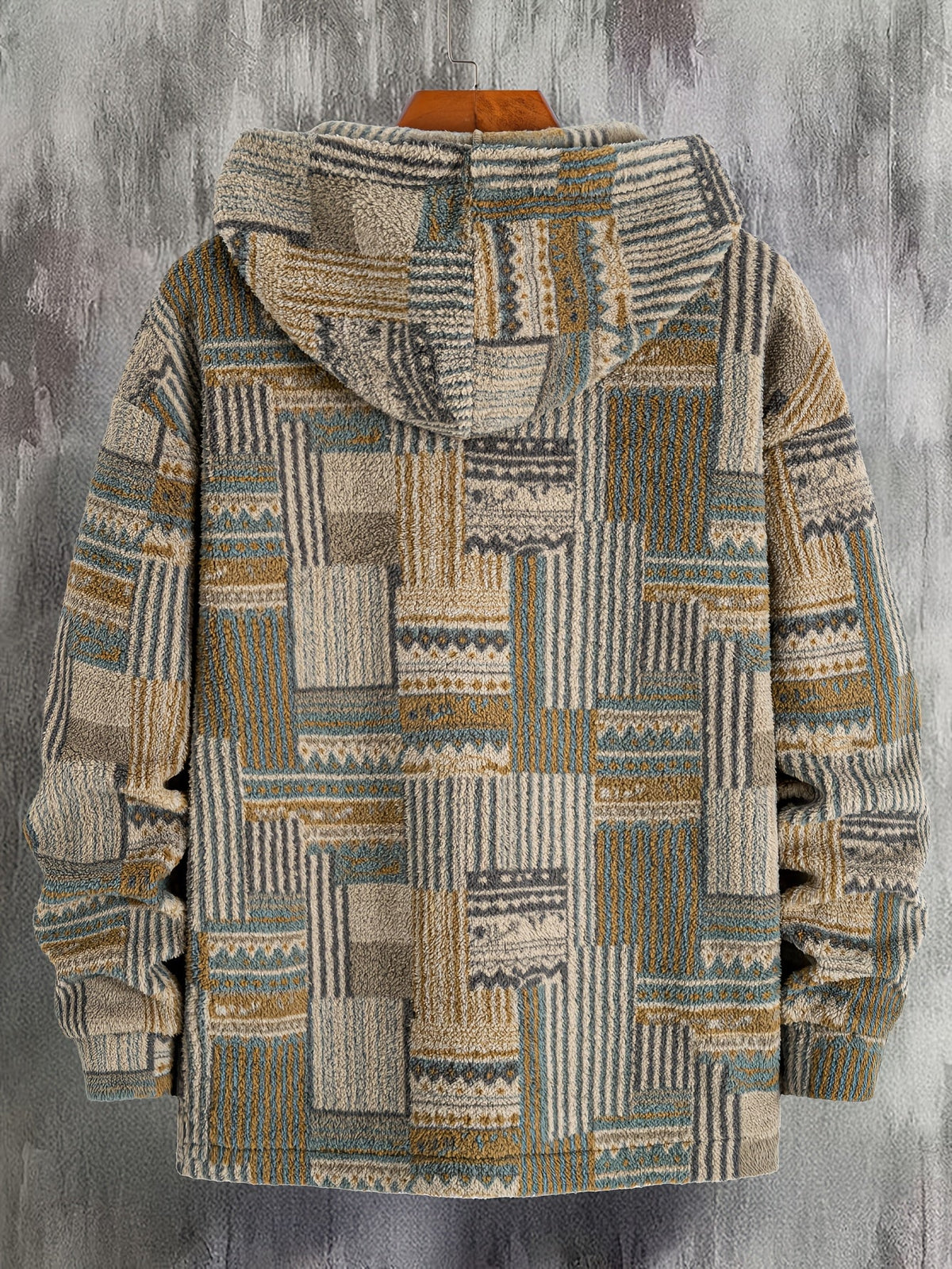 Desmond | Cozy Patterned Half-Zip Sweater