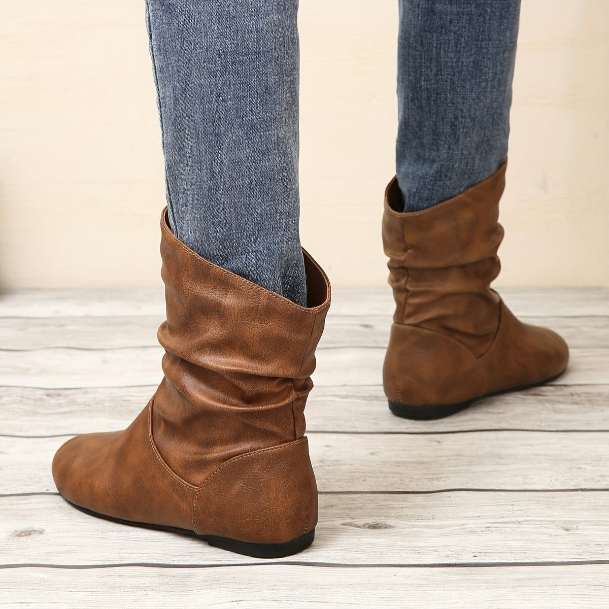 Lucia | Relaxed Slip-On Ankle Boots