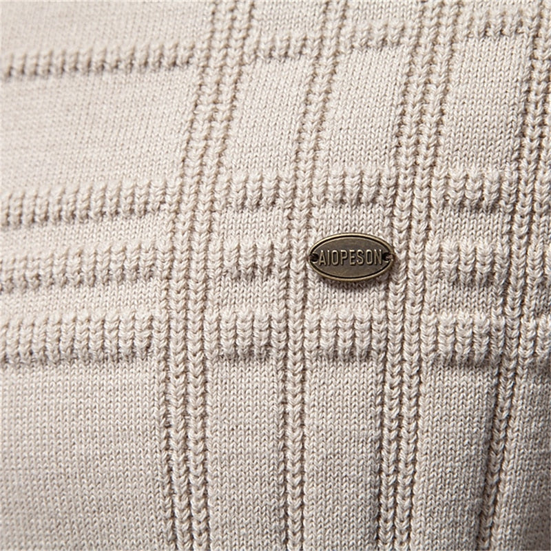 Hamish | Textured Crew Neck Sweater