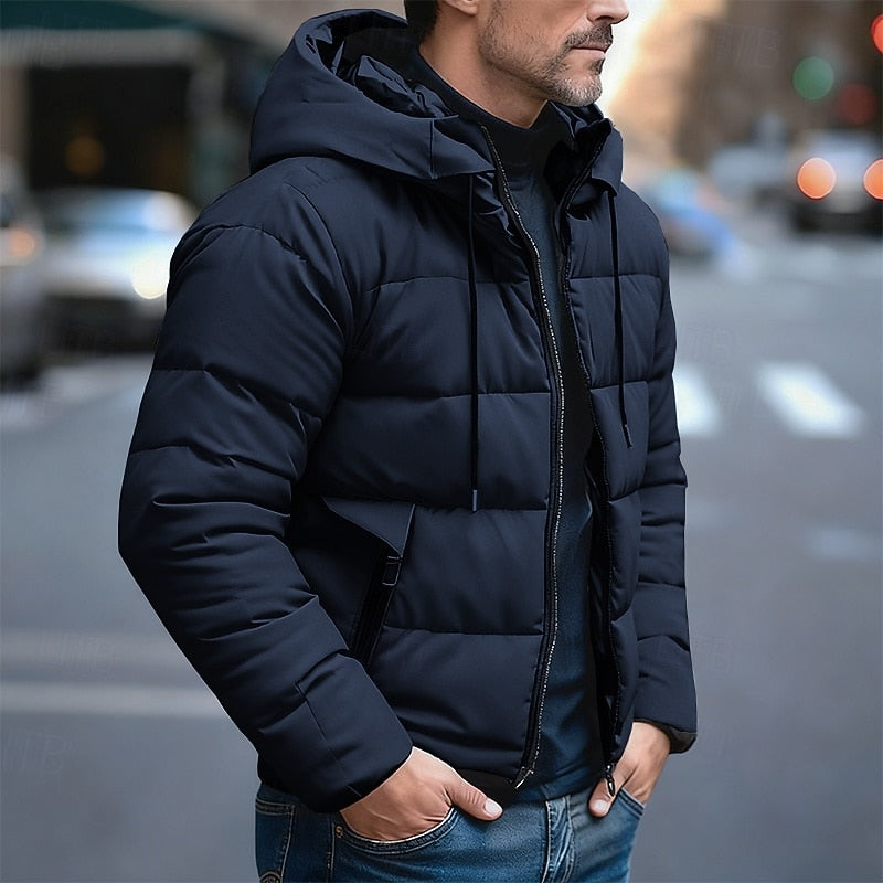 Lachlan | Quilted Hooded Puffer Jacket