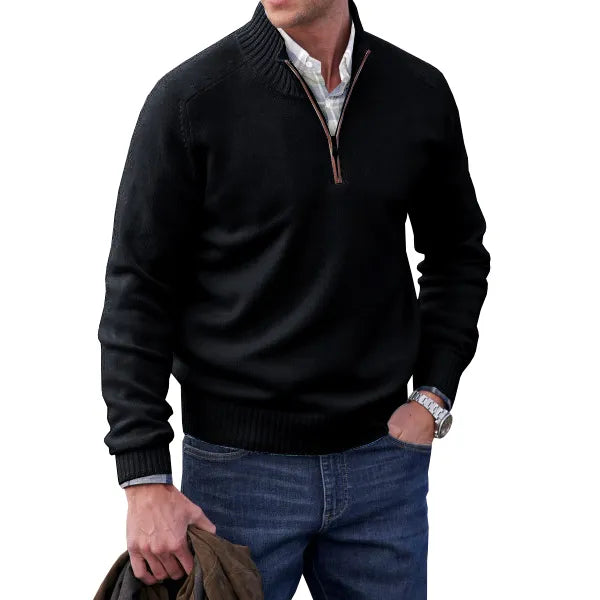 Men's Half-Zip Sweater | Luxurious, Comfortable and Effortlessly Stylish