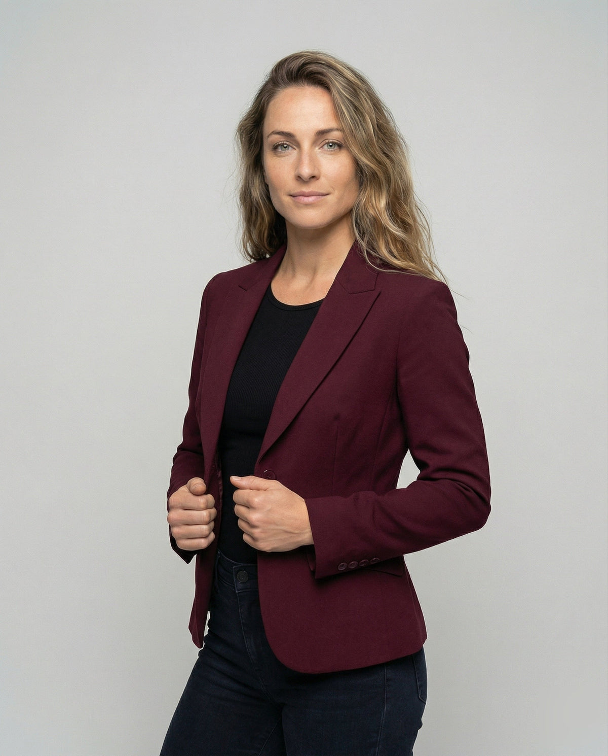 Custom-Fit Women's Peplum Blazer