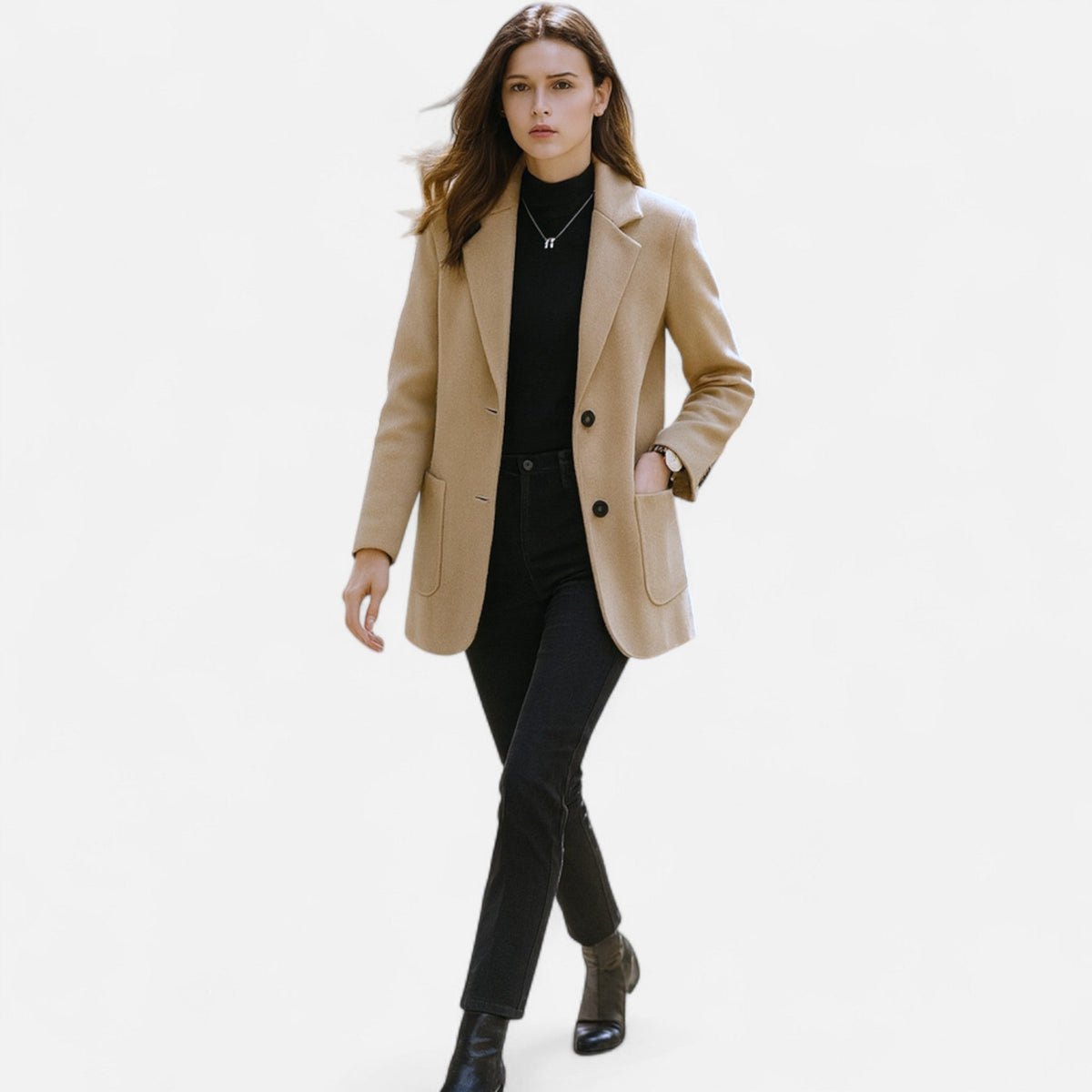 Ladies' Blazer with Tailored Fit for a Stylish Look