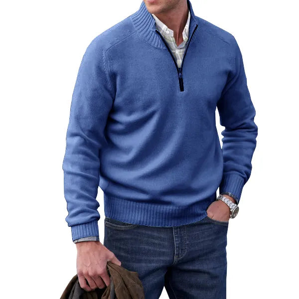 Men's Half-Zip Sweater | Luxurious, Comfortable and Effortlessly Stylish
