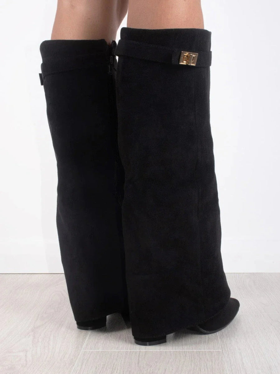Over-the-Knee Suede Boots for Women