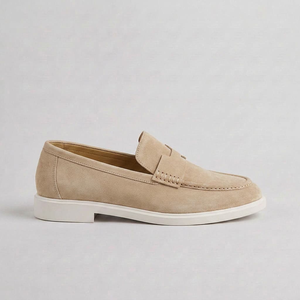 Brewood Nubuck Penny Loafer
