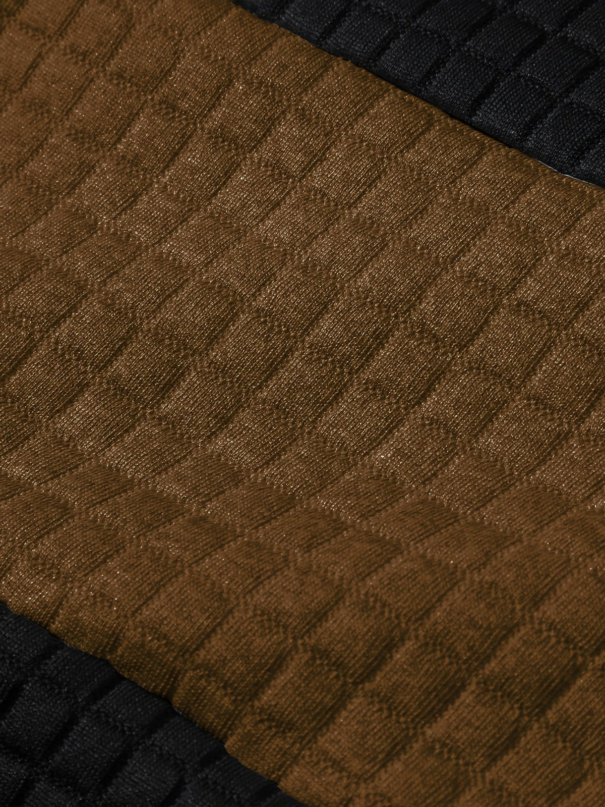 Rutherford | Color-Block Textured Hoodie