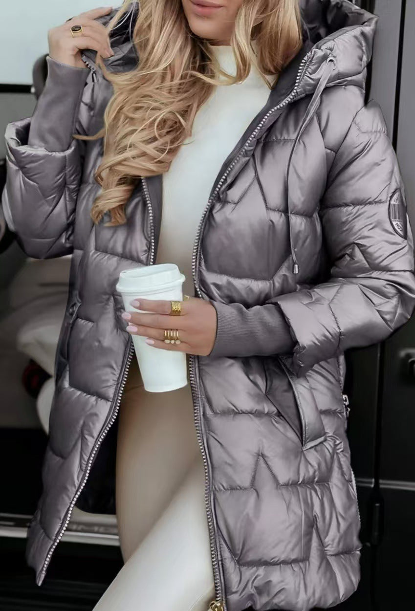 Ladies Midi Puffer Jacket | Warm, Stylish and Functional