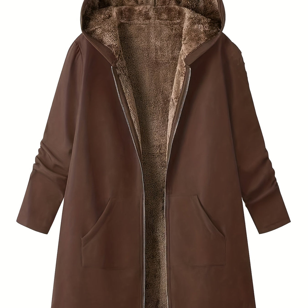 Fern | Extended Length Hooded Jacket
