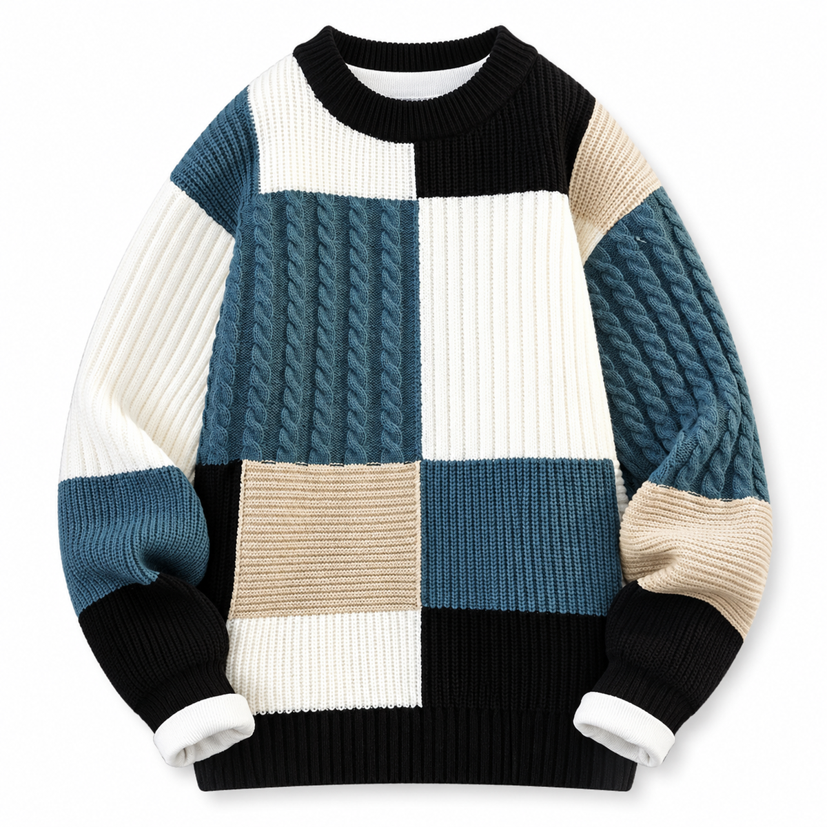 Nio Patch Sweater