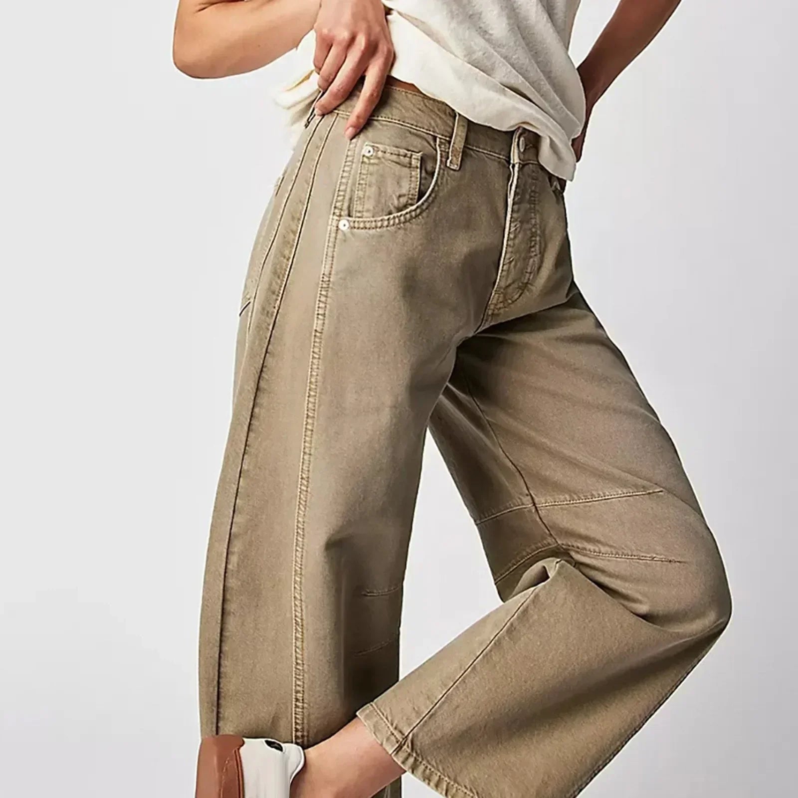 Comfortable Wide Trousers for Women with Relaxed Fit