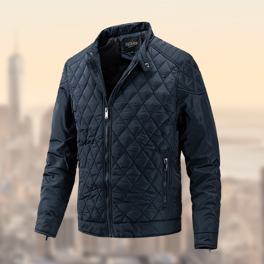 Men's Lightweight Quilted Bomber Jacket