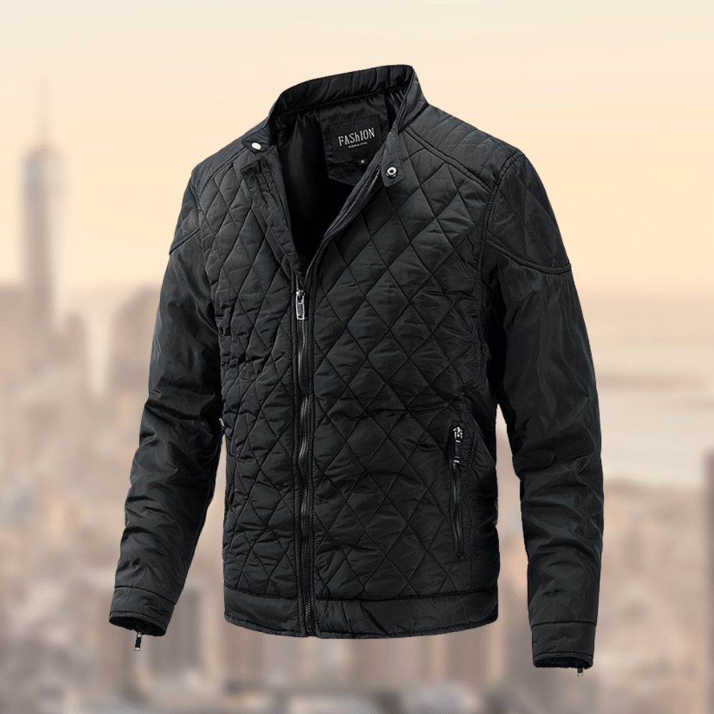 Men's Lightweight Quilted Bomber Jacket