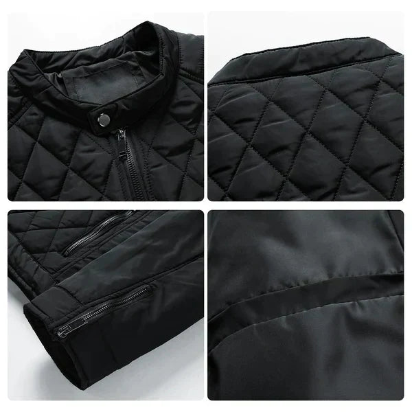 Men's Lightweight Quilted Bomber Jacket