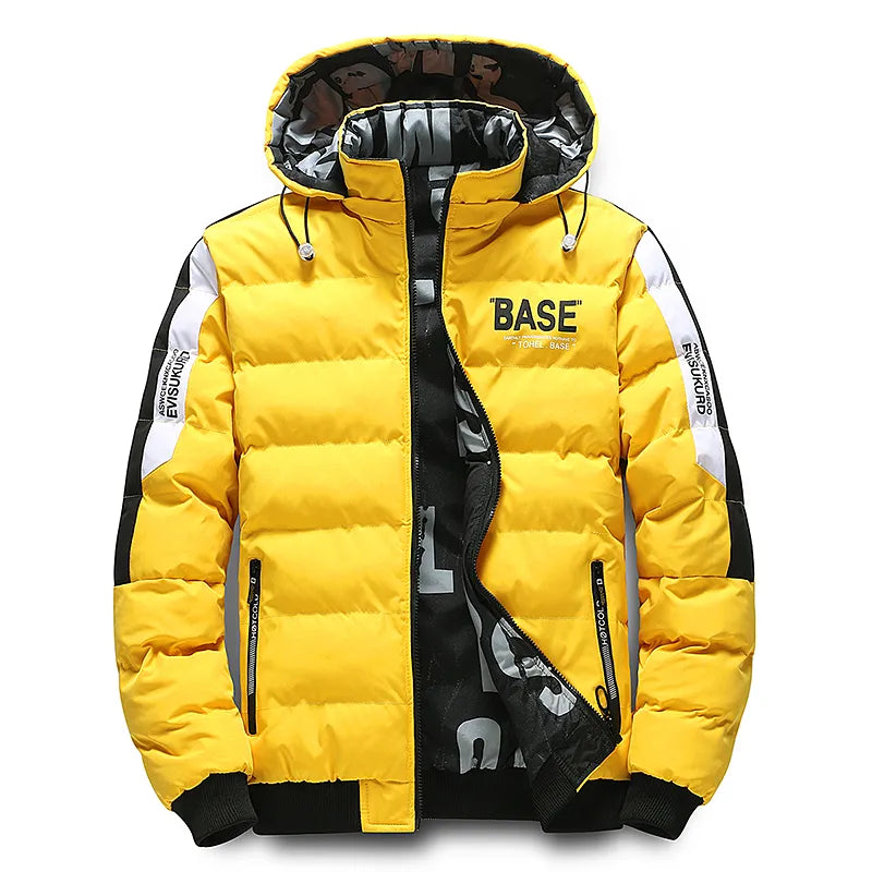 Men's Cozy Down Jacket - Perfect for Winter Weather
