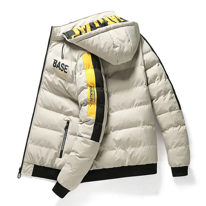 Men's Cozy Down Jacket - Perfect for Winter Weather