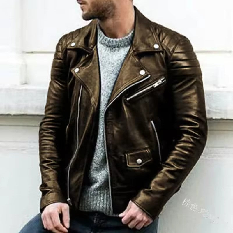 Timeless Leather Motorcycle Jacket