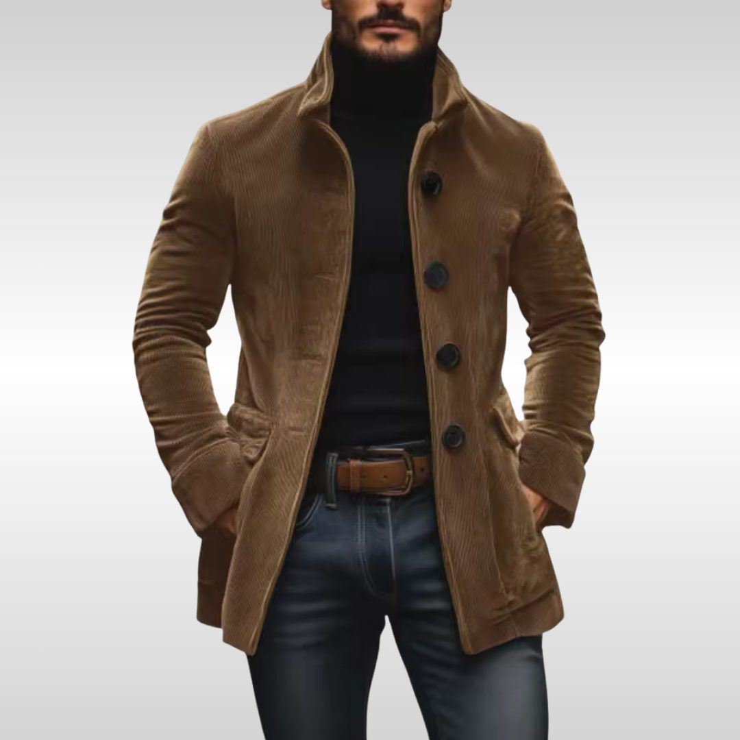 Men's Slim Fit Corduroy Jacket