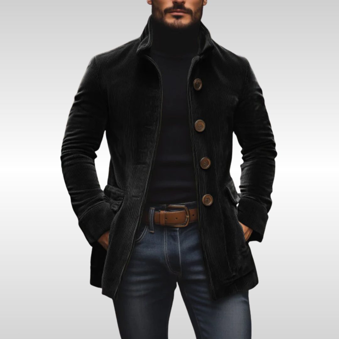 Men's Slim Fit Corduroy Jacket