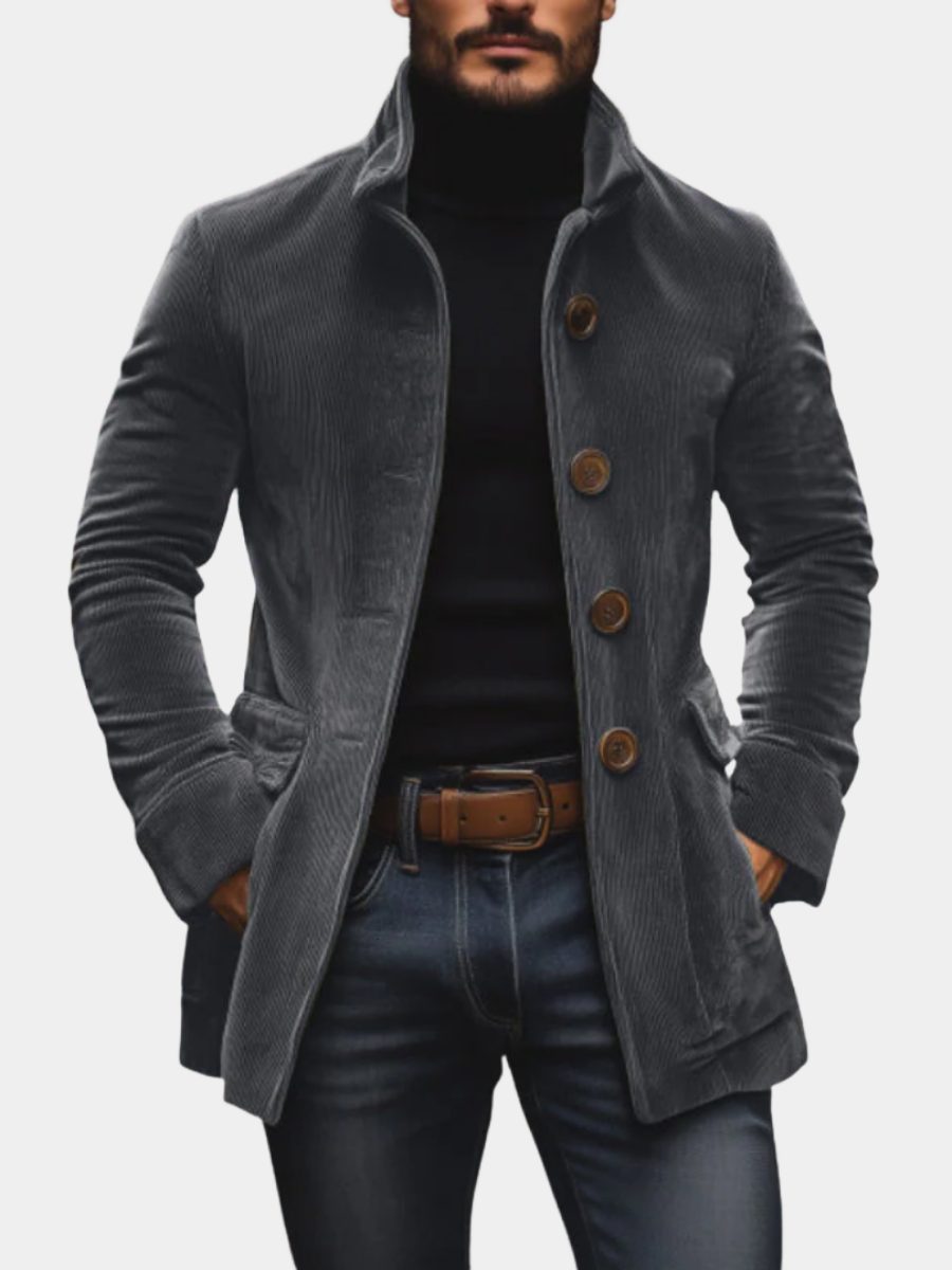 Men's Slim Fit Corduroy Jacket
