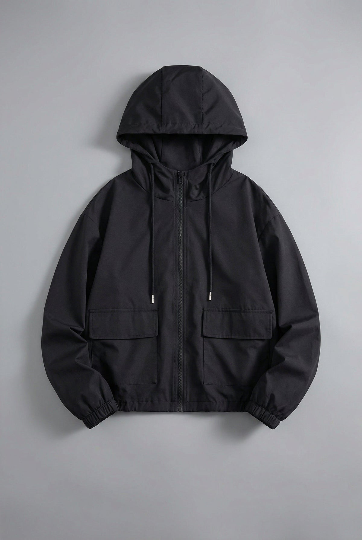 Ladies' Cropped Jacket with Hood