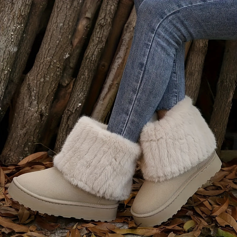 Elspeth | Cozy Winter Platform Boots