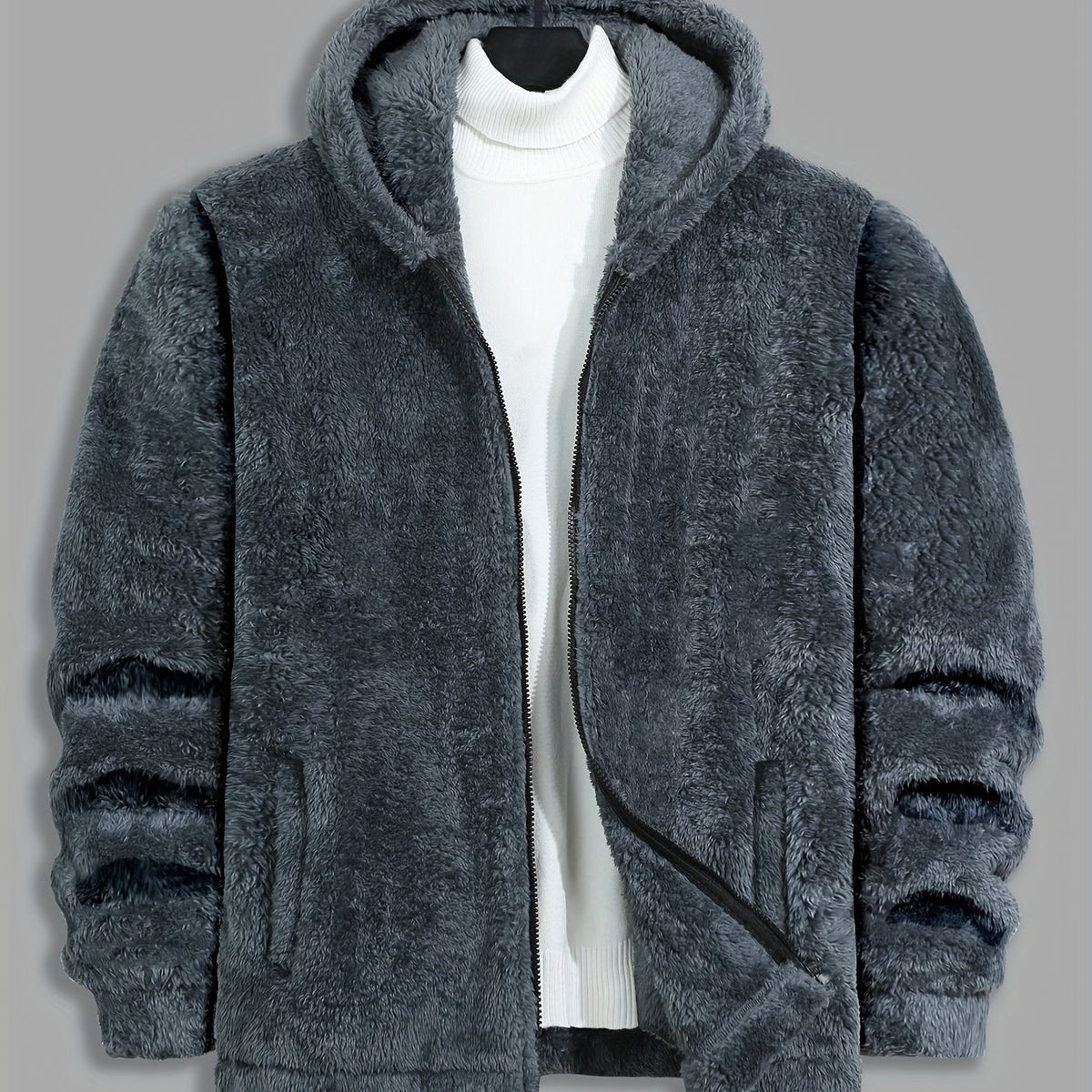 Trevor | Comfortable Hooded Zip-Up Jacket