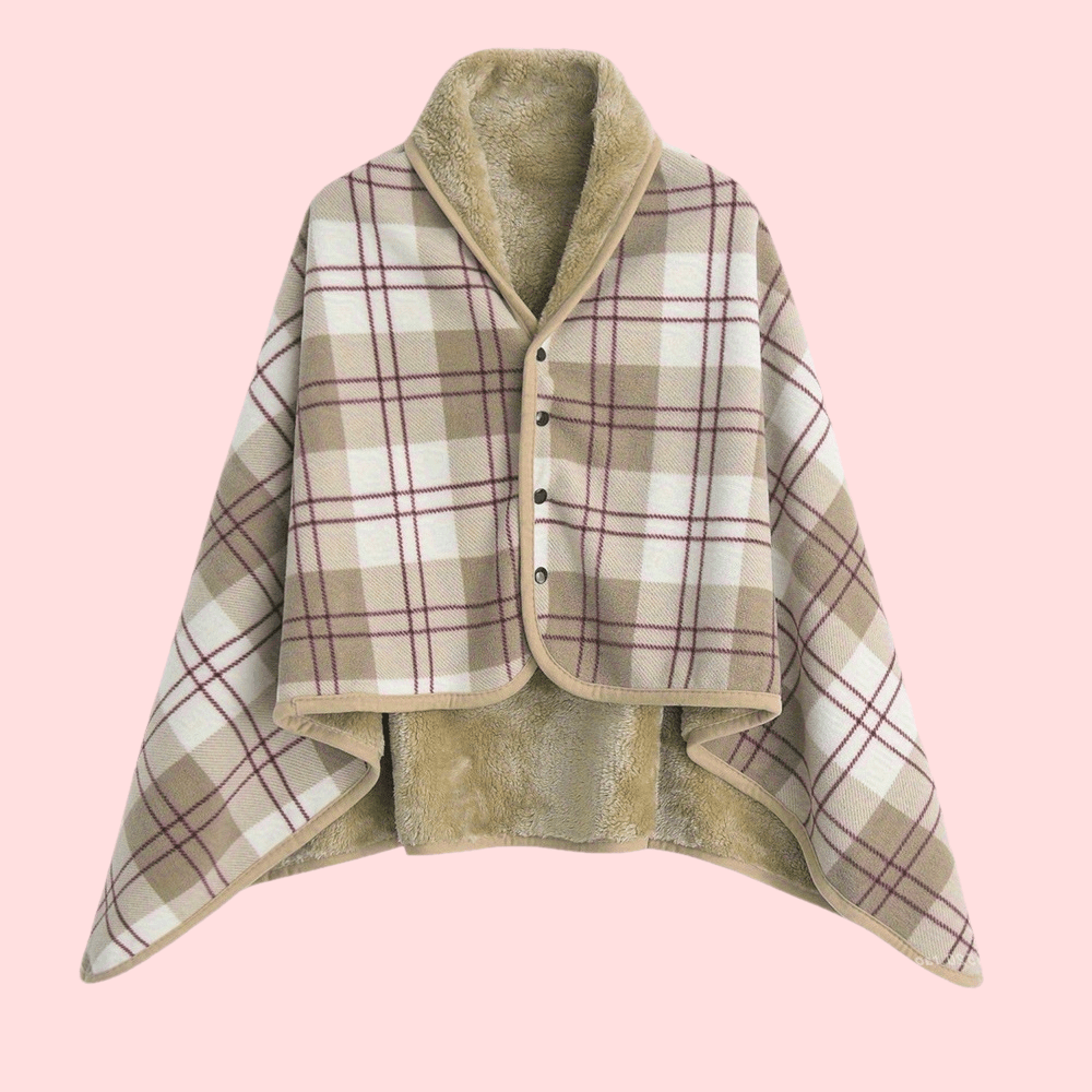 Rosamund | Cozy Plaid Wrap Scarf