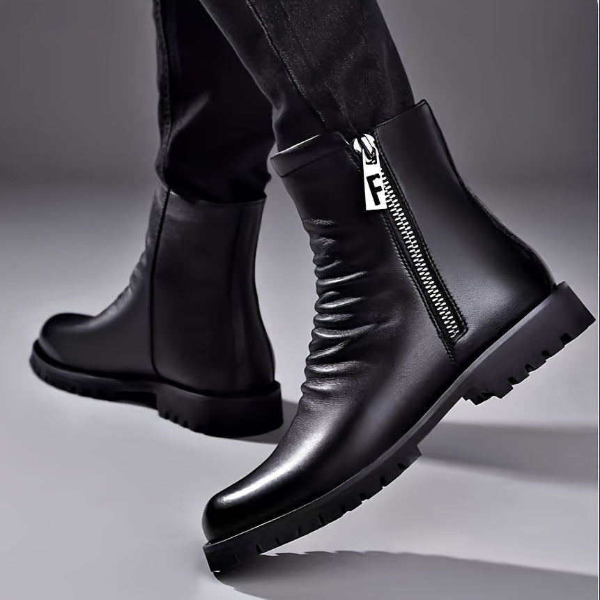 Carson | Stylish Side-Zip Ankle Boots