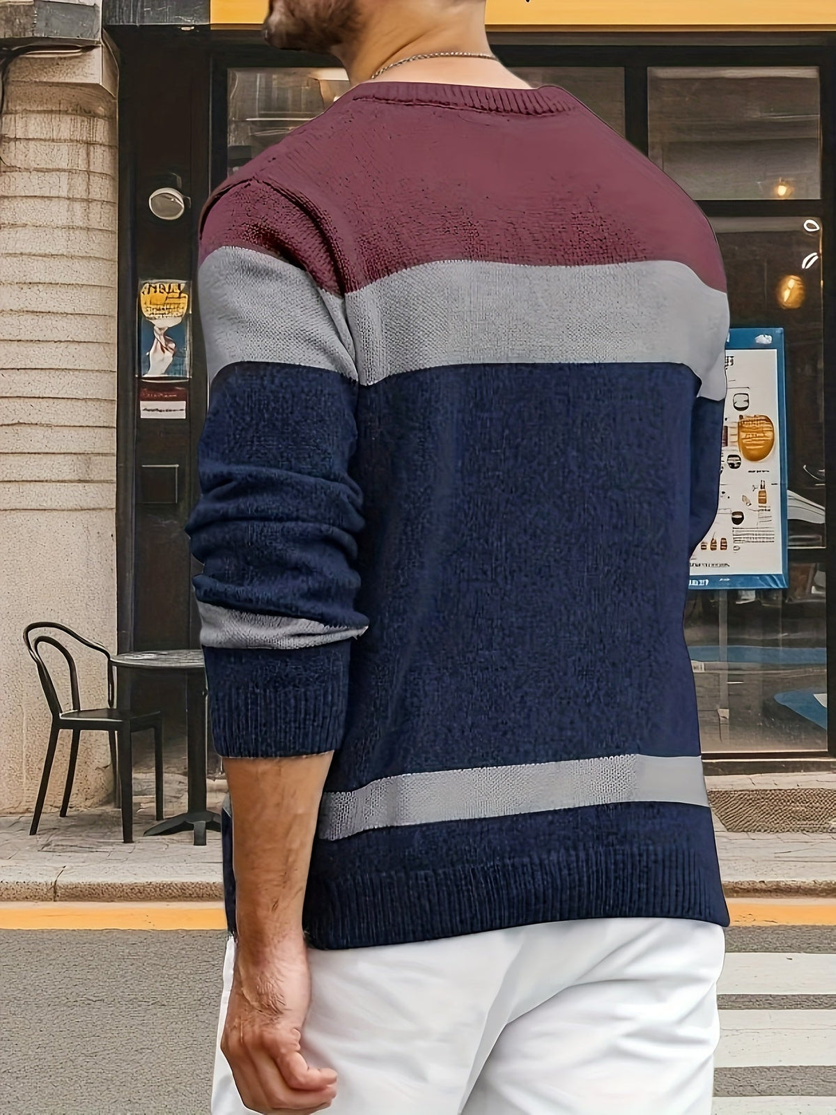 Bradley | Chunky Cable-Knit Sweater with Texture