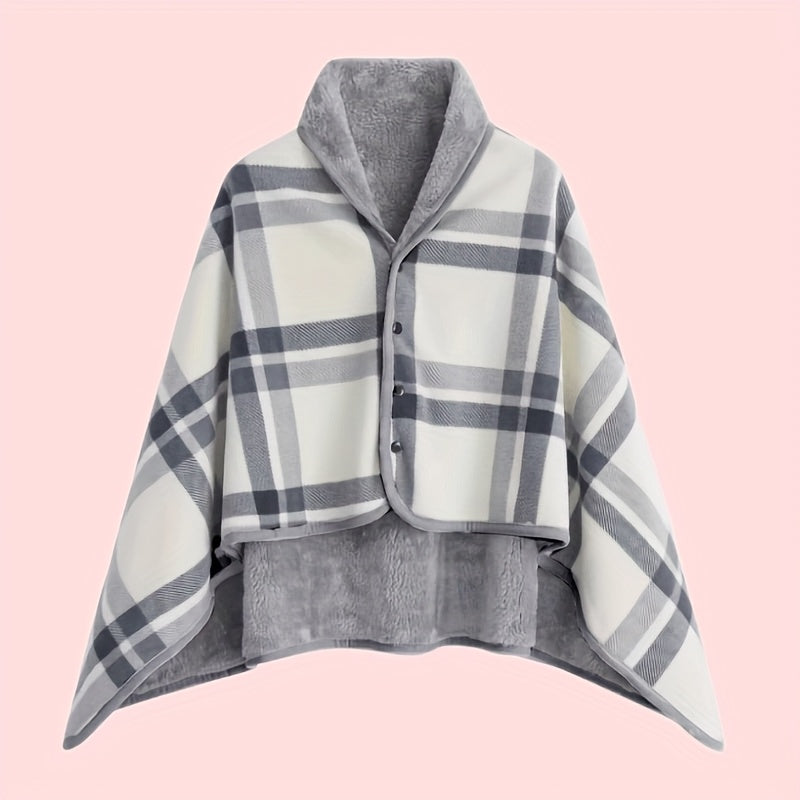 Rosamund | Cozy Plaid Wrap Scarf