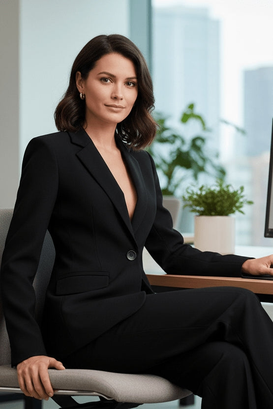 Women's Suit with Structured Fit