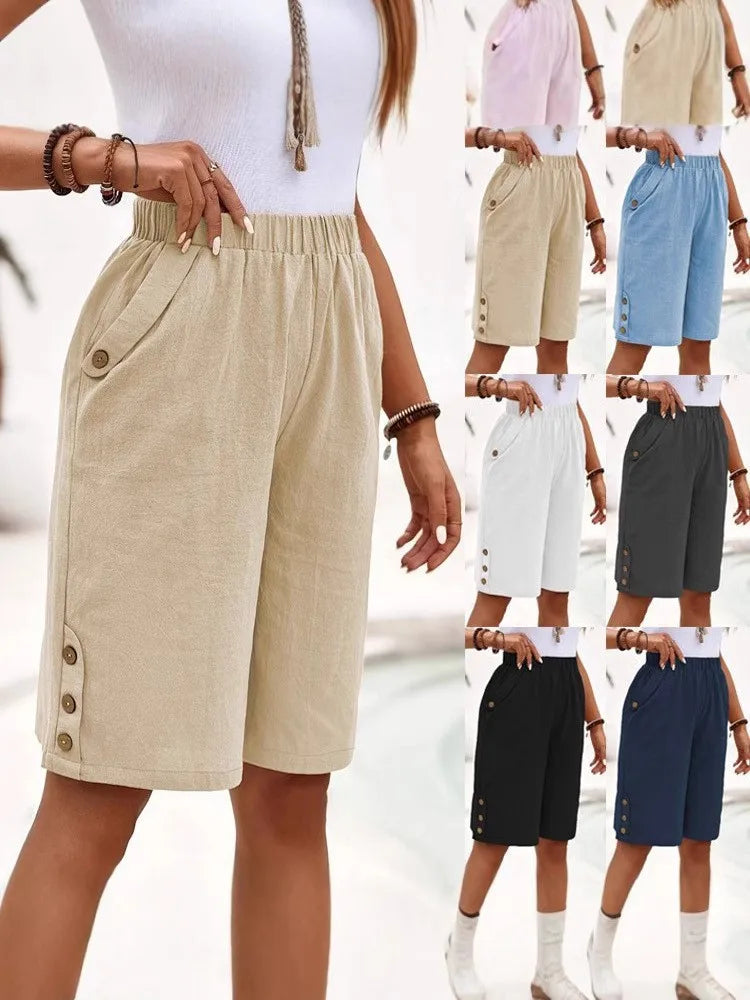 Ladies Linen Trousers