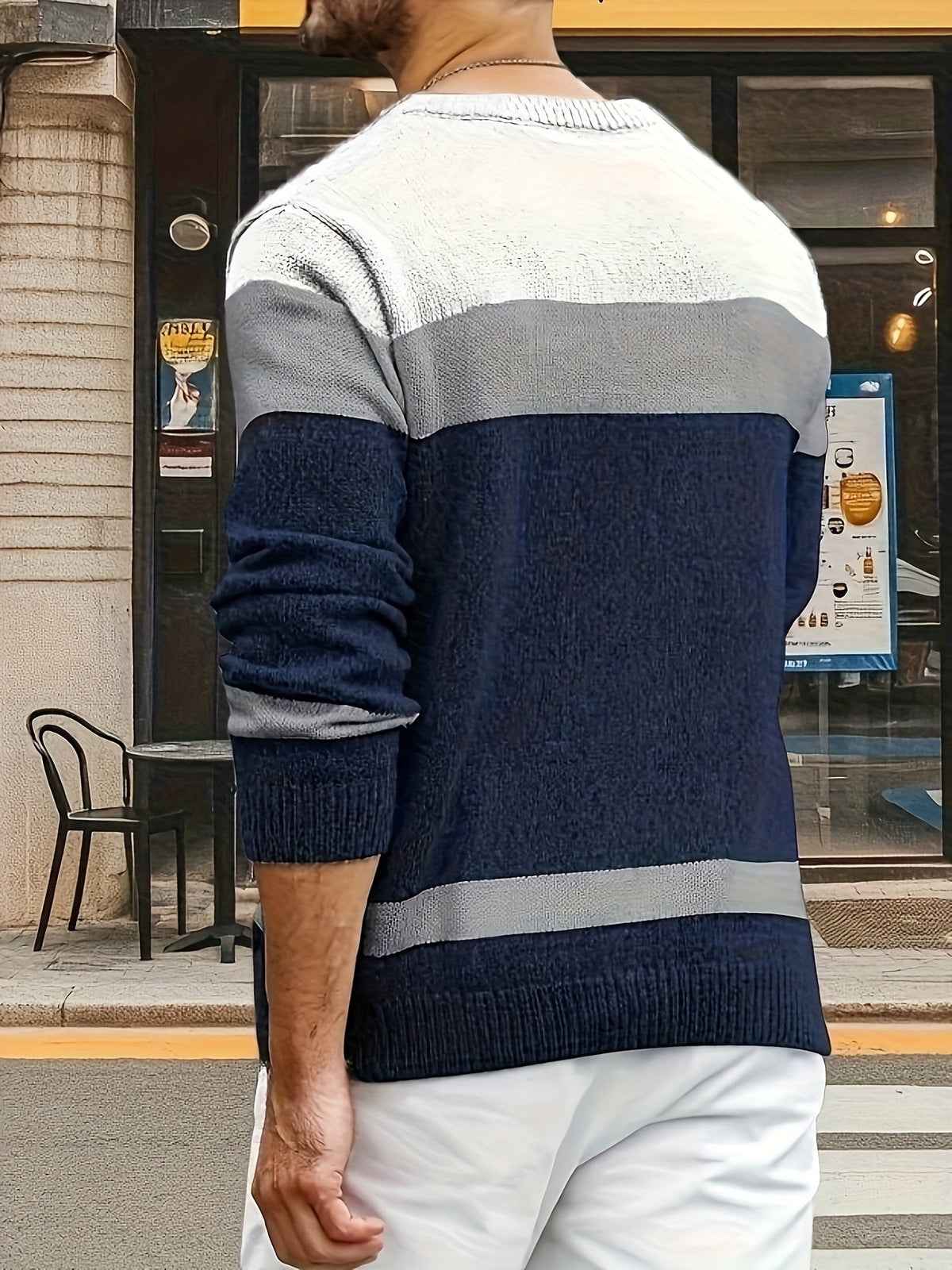 Bradley | Chunky Cable-Knit Sweater with Texture