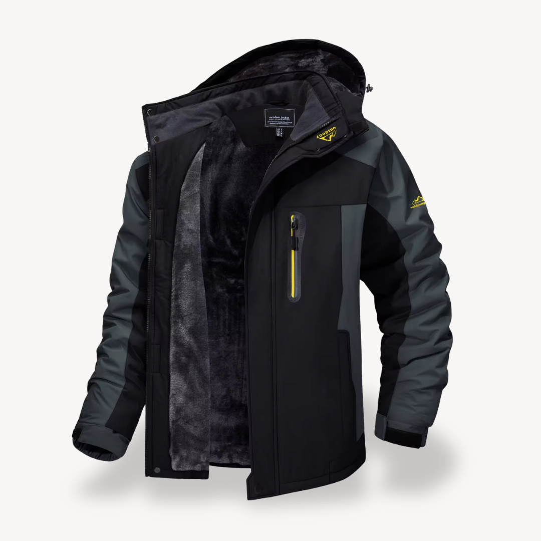Todd Men's Fleece Jacket: Waterproof Outdoor Winter Wear