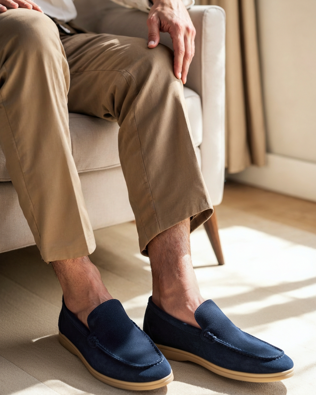Old Money Premium Suede Loafers