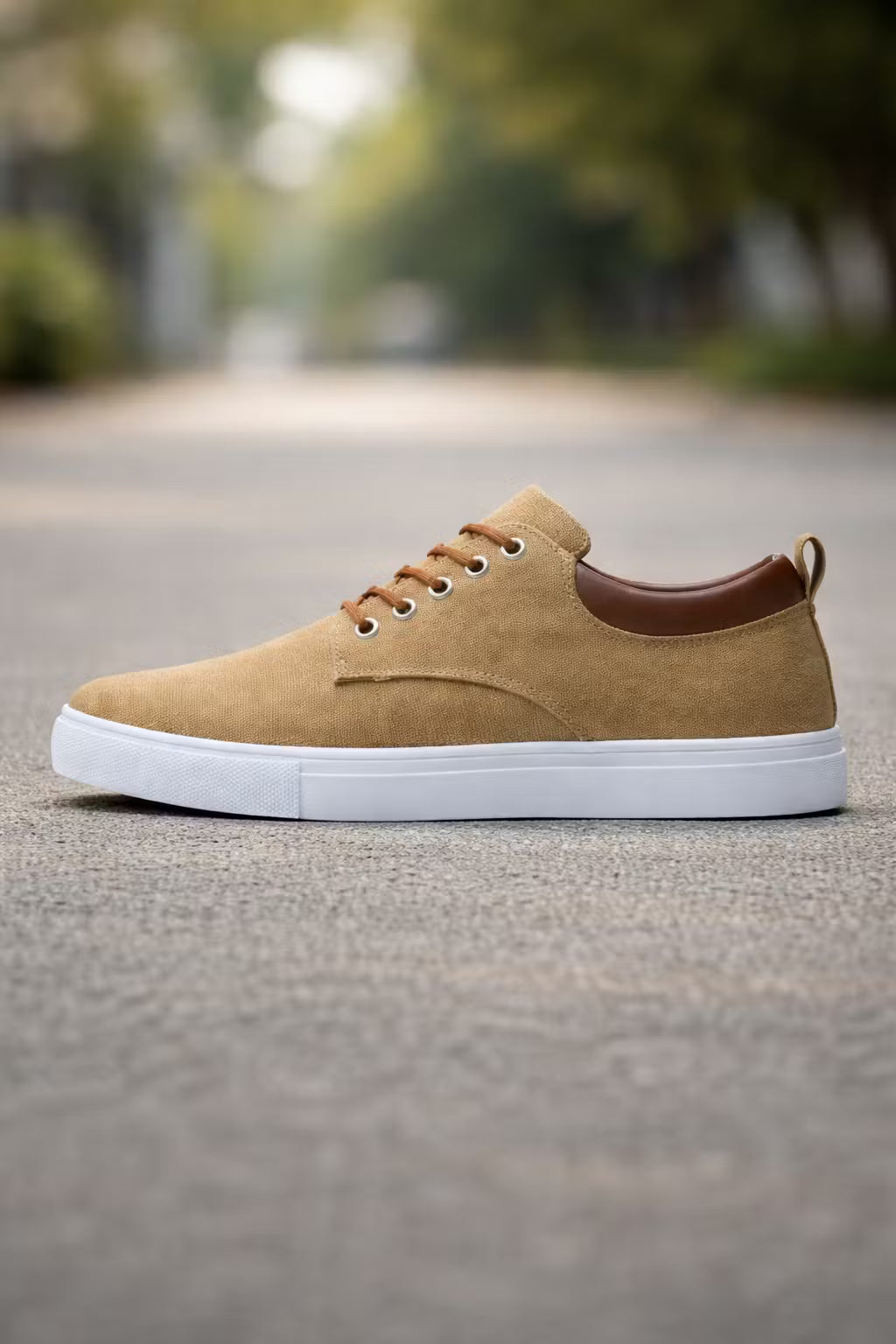 Canvas Sneakers with Laces for Men