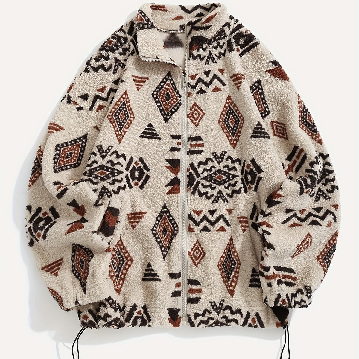 Lorraine | Printed Zip-Up Jacket