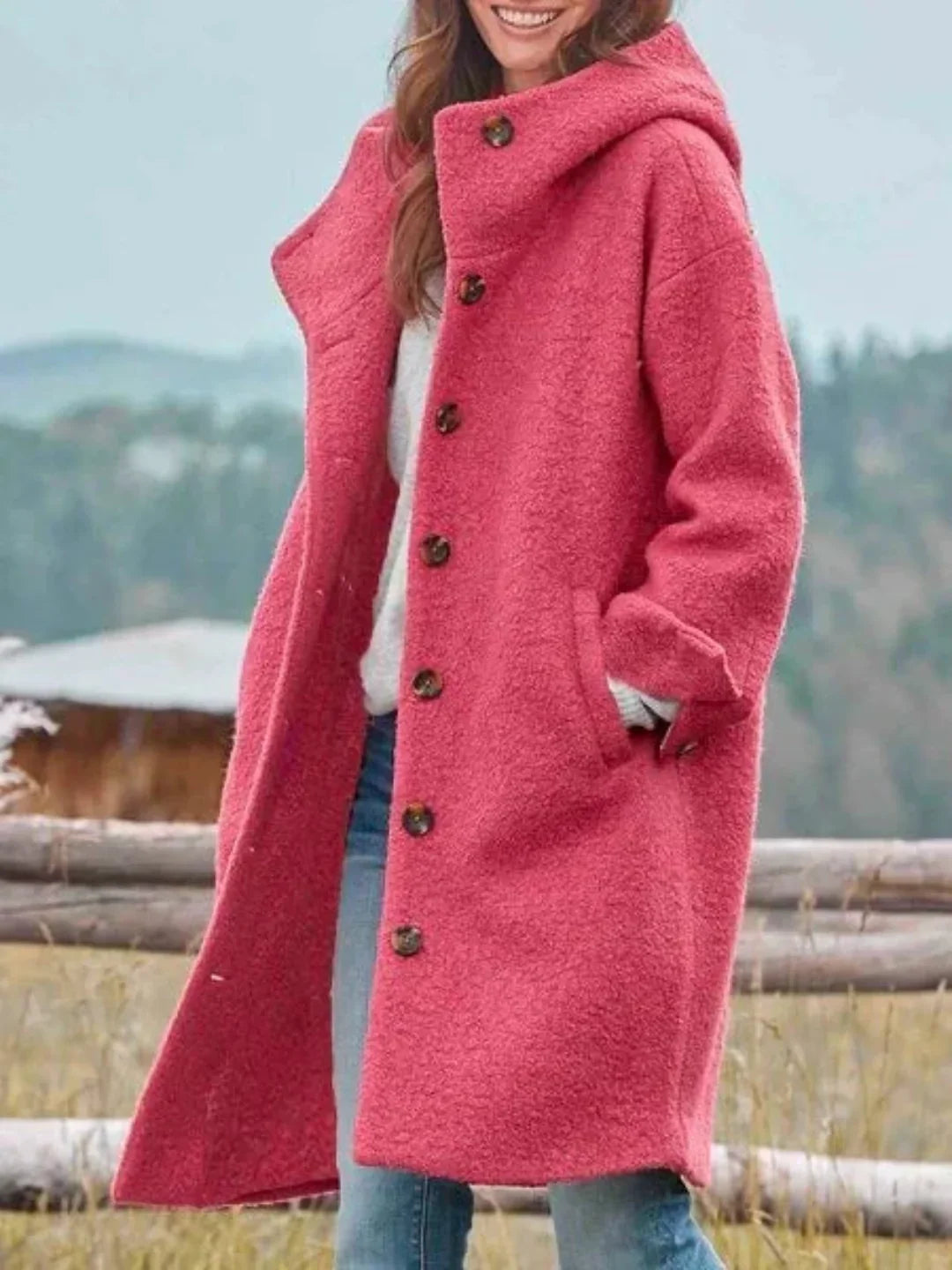 Lightweight & Cozy Women's Hooded Coat